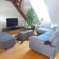 Dachwohnung mit viel Privatsphäre