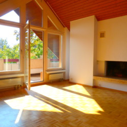 Schöne Dachwohnung mit Cheminée in Muttenz